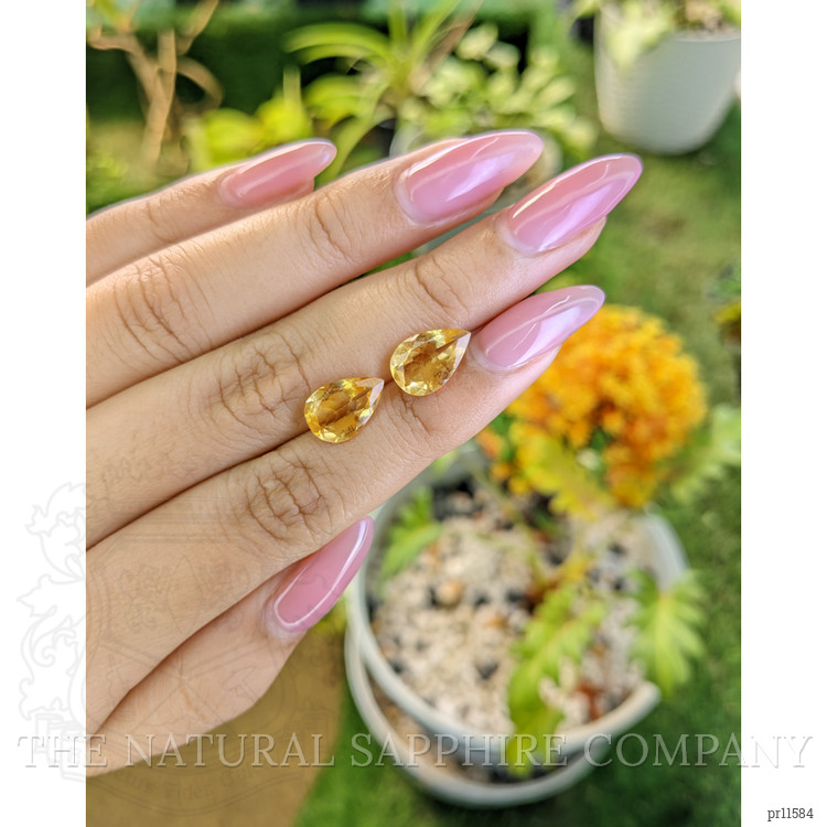 4.21 Ct.Tw. Citrine Pair from Brazil