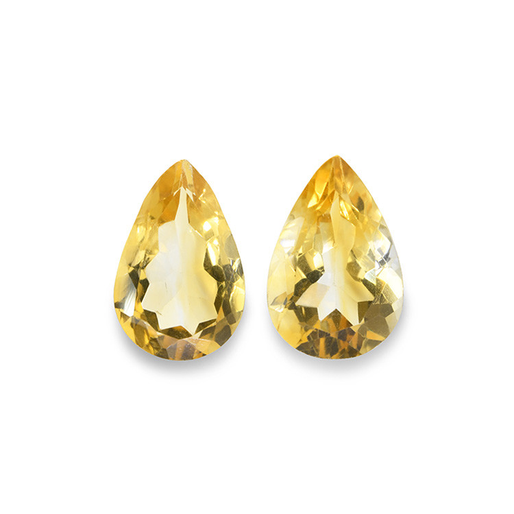 5.11 Ct.Tw. Citrine Pair from Brazil