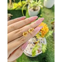5.11 Ct.Tw.Total Carat Weight Yellow Citrine Pair from Brazil Life Style