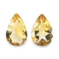 5.11 Ct.Tw. Pear Citrine Pair