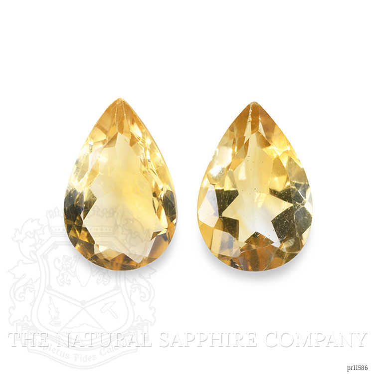 5.11 Ct.Tw. Citrine Pair from Brazil