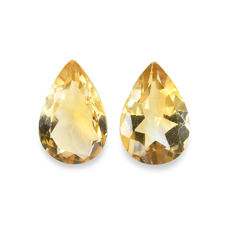 5.11 Ct.Tw. Citrine Pair from Brazil