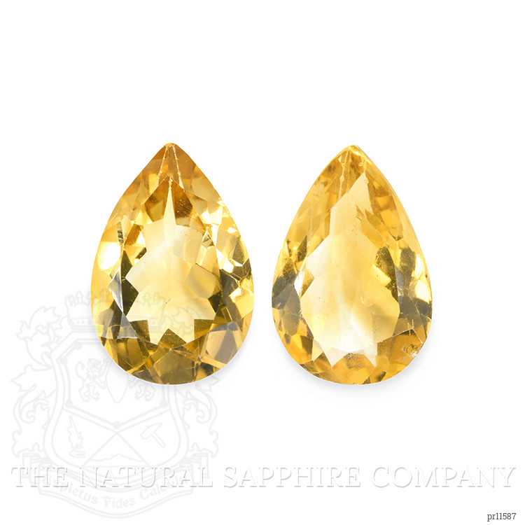 4.75 Ct.Tw. Citrine Pair from Brazil