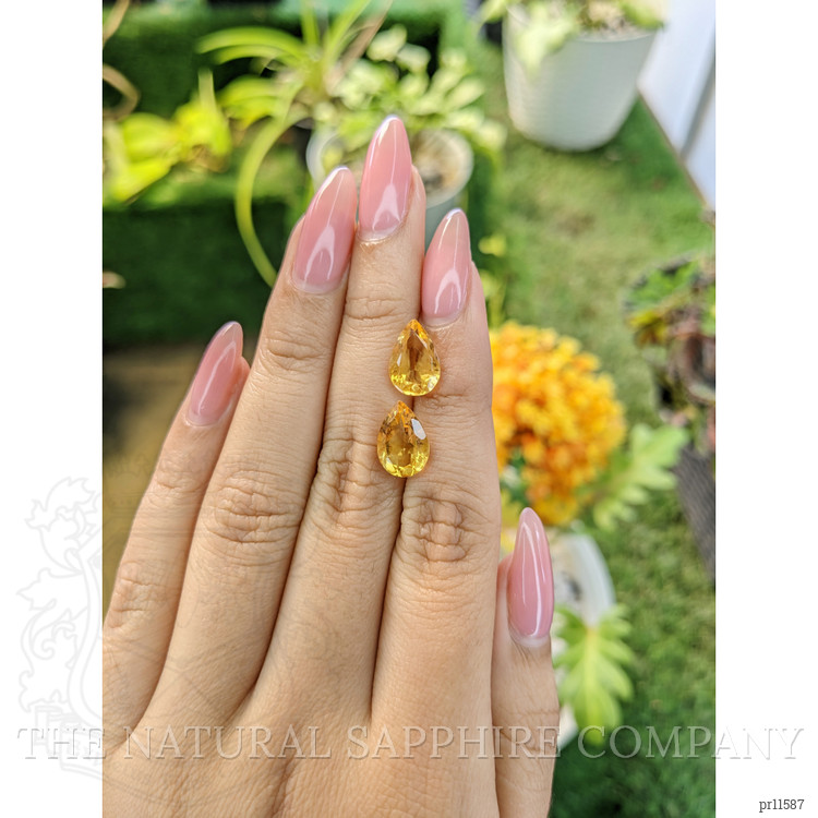 4.75 Ct.Tw. Citrine Pair from Brazil