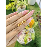 4.58 Ct.Tw.Total Carat Weight Yellow Citrine Pair from Brazil Life Style