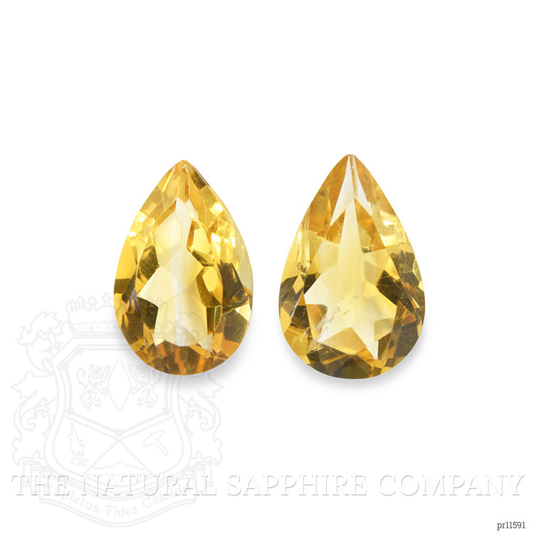 4.73 Ct.Tw. Citrine Pair from Brazil