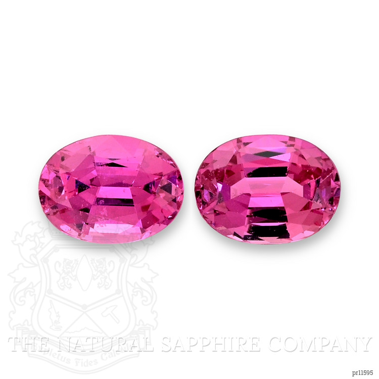 4.81 Ct.Tw. Pink Sapphire Pair from Madagascar