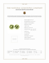 8.53 Ct.Tw.Total Carat Weight Lemon Quartz Pair from Madagascar Scan Report
