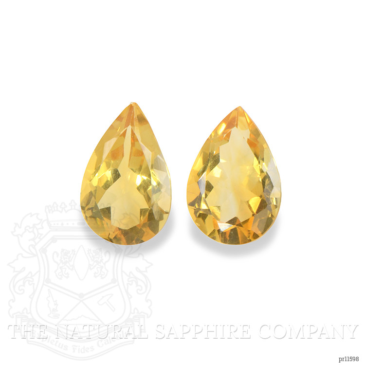 4.64 Ct.Tw. Citrine Pair from Brazil
