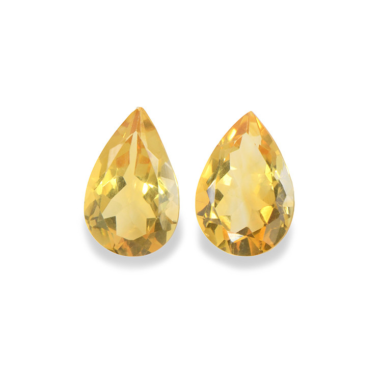 4.64 Ct.Tw. Citrine Pair from Brazil