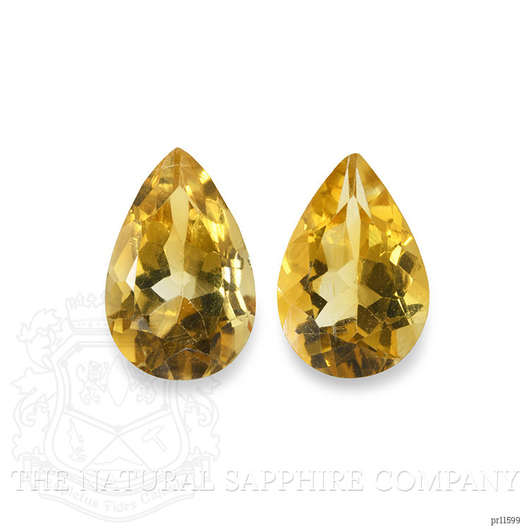 5.42 Ct.Tw. Citrine Pair from Brazil