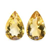 4.91 Ct.Tw.Total Carat Weight Citrine Pair from Brazil Image