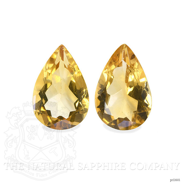4.91 Ct.Tw. Citrine Pair from Brazil