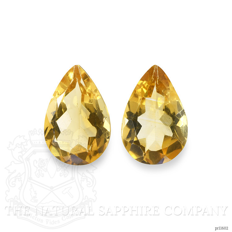 4.59 Ct.Tw. Citrine Pair from Brazil