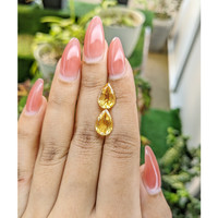 4.59 Ct.Tw.Total Carat Weight Citrine Pair from Brazil Life Style