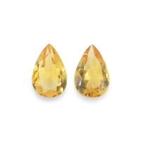 4.68 Ct.Tw. Pear Citrine Pair