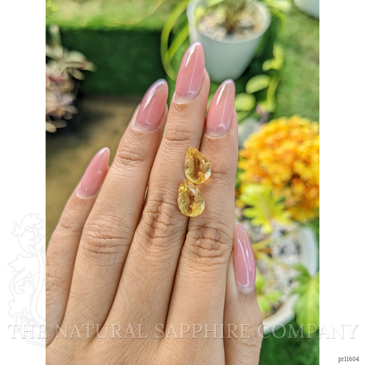 4.73 Ct.Tw. Citrine Pair from Brazil