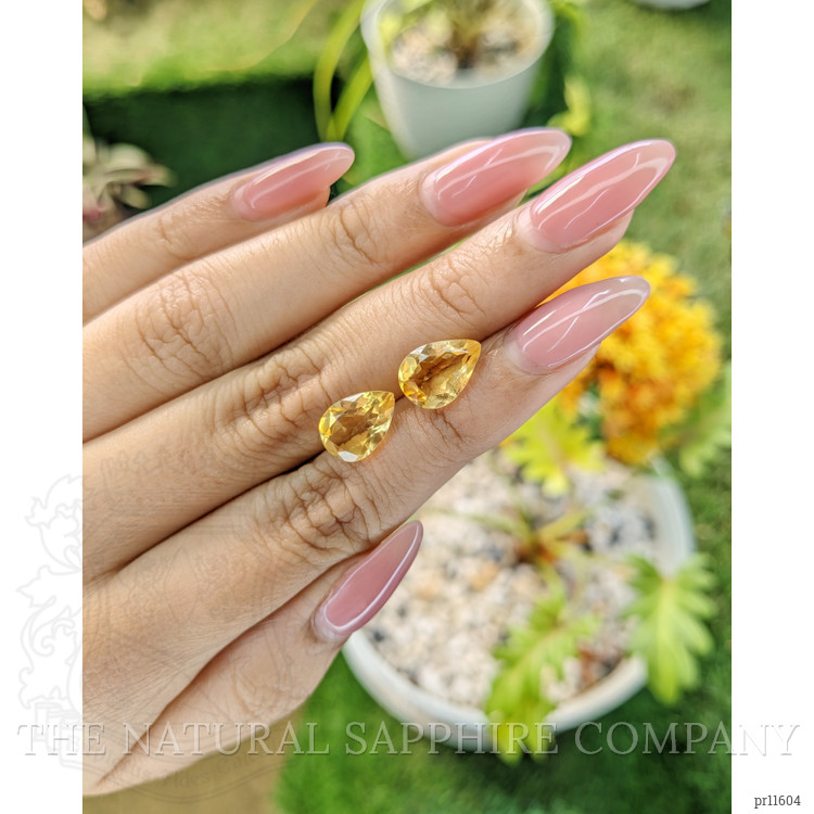 4.73 Ct.Tw. Citrine Pair from Brazil