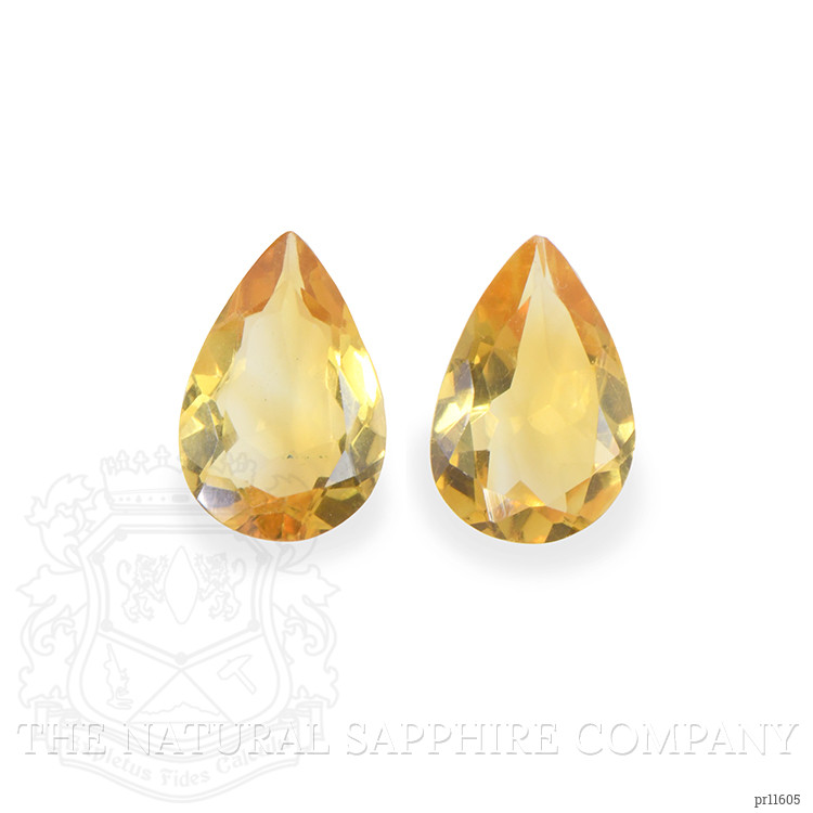 4.06 Ct.Tw. Citrine Pair from Brazil