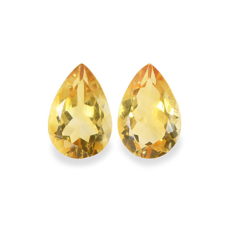 5.23 Ct.Tw. Citrine Pair from Brazil