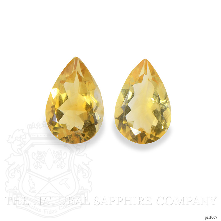 4.51 Ct.Tw. Citrine Pair from Brazil
