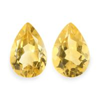 4.94 Ct.Tw.Total Carat Weight Citrine Pair from Brazil Image