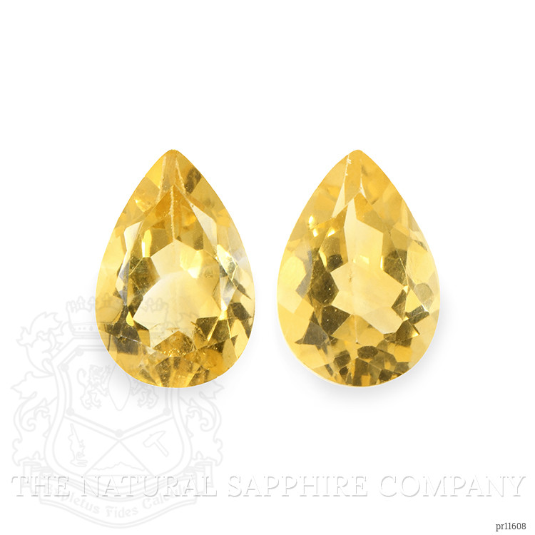4.94 Ct.Tw. Citrine Pair from Brazil