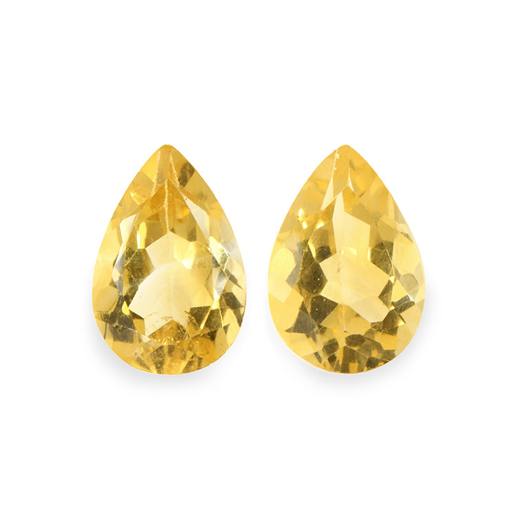 4.94 Ct.Tw. Citrine Pair from Brazil