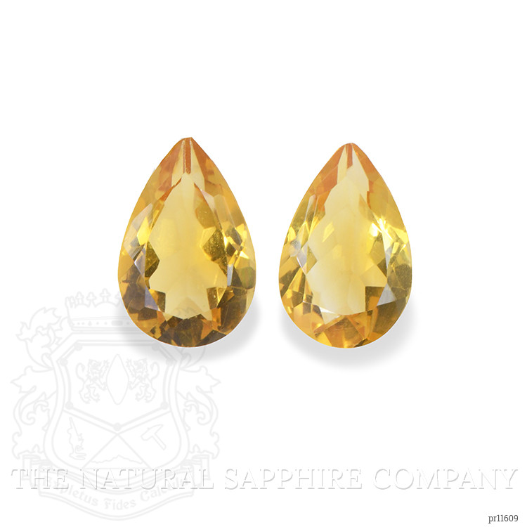 4.61 Ct.Tw. Citrine Pair from Brazil