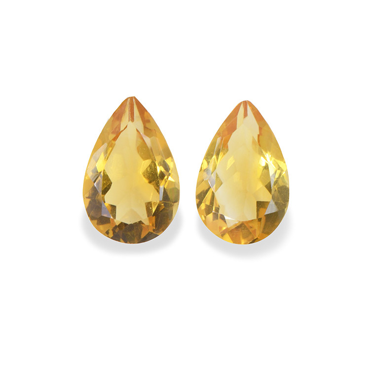4.61 Ct.Tw. Citrine Pair from Brazil