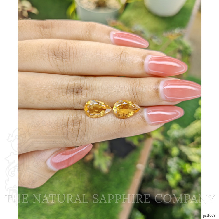 4.61 Ct.Tw. Citrine Pair from Brazil