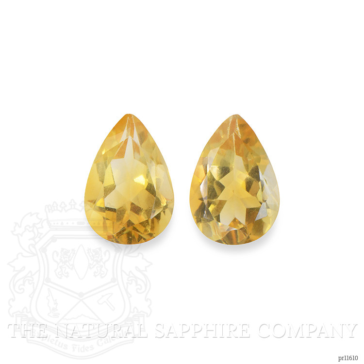 4.74 Ct.Tw. Citrine Pair from Brazil