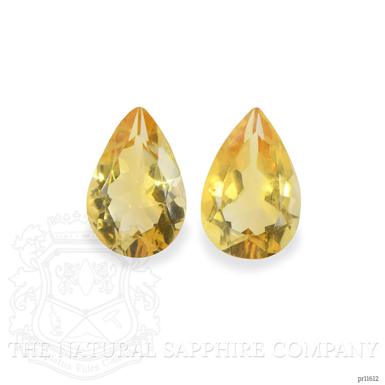 4.35 Ct.Tw. Citrine Pair from Brazil