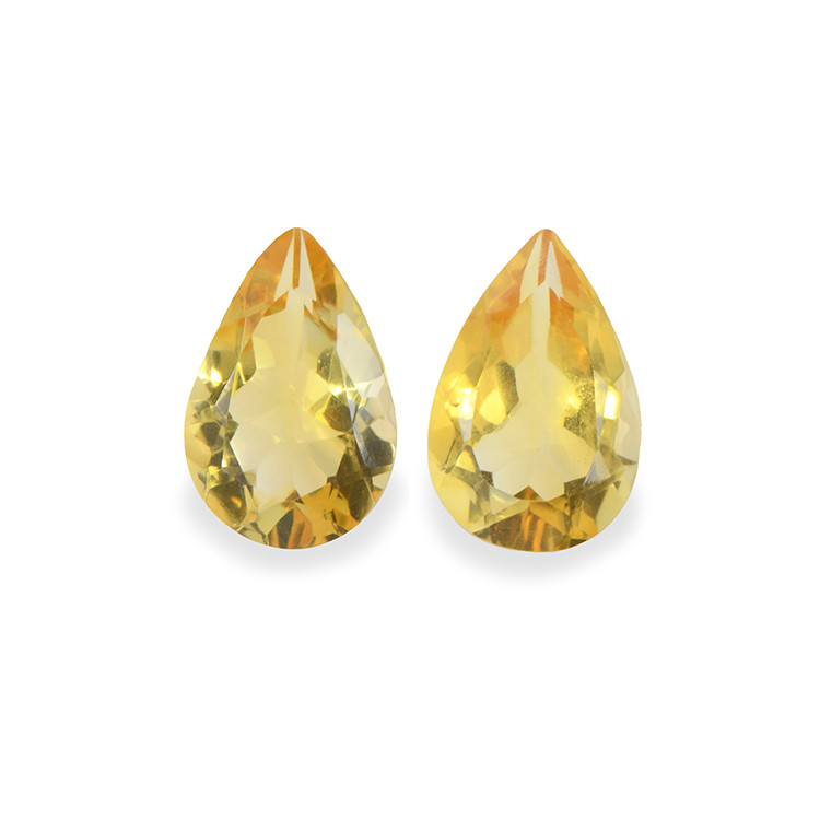 4.35 Ct.Tw. Citrine Pair from Brazil