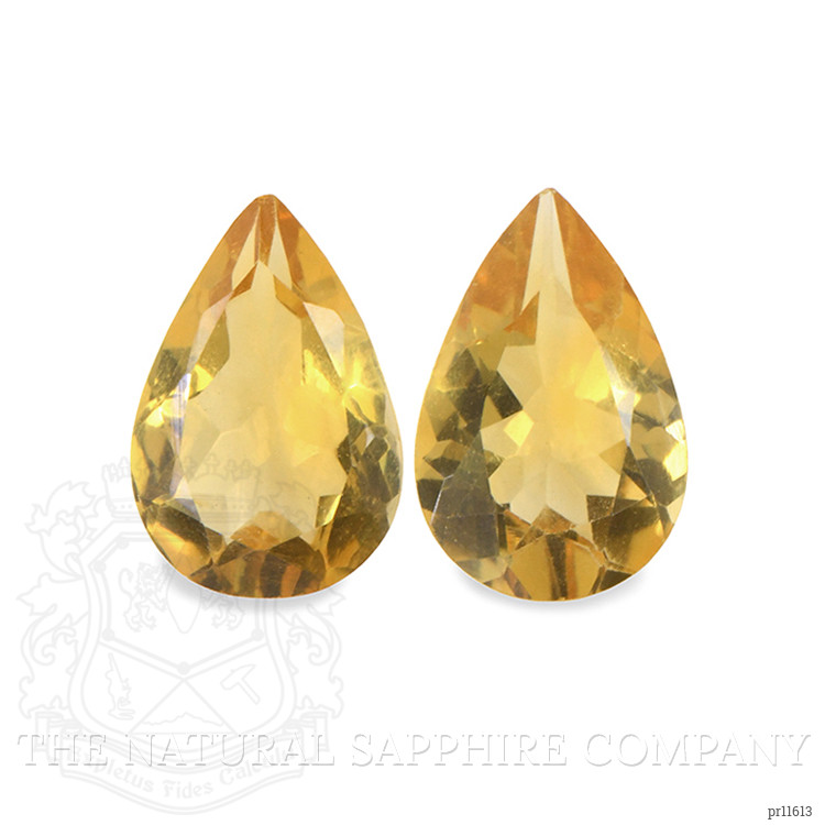 4.27 Ct.Tw. Citrine Pair from Brazil