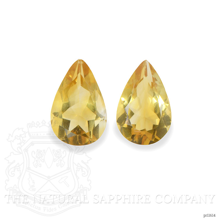 4.78 Ct.Tw. Citrine Pair from Brazil
