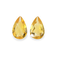 4.00 Ct.Tw. Pear Citrine Pair