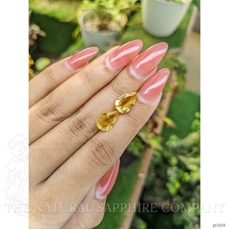 4.23 Ct.Tw. Citrine Pair from Brazil