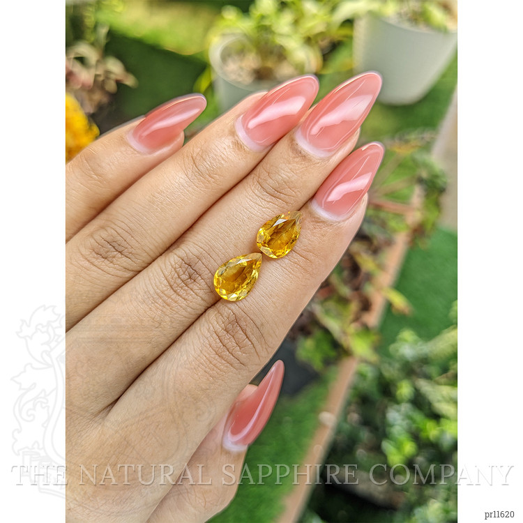 4.16 Ct.Tw. Citrine Pair from Brazil