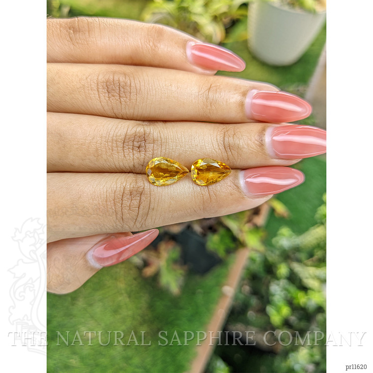 4.16 Ct.Tw. Citrine Pair from Brazil