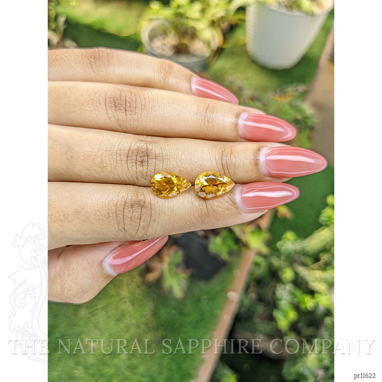 5.05 Ct.Tw. Citrine Pair from Brazil