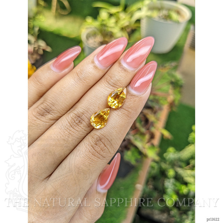 5.05 Ct.Tw. Citrine Pair from Brazil