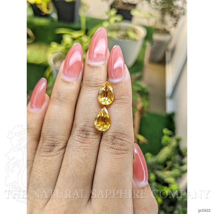 5.05 Ct.Tw. Citrine Pair from Brazil