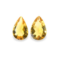 4.62 Ct.Tw. Pear Citrine Pair