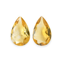 3.92 Ct.Tw. Pear Citrine Pair