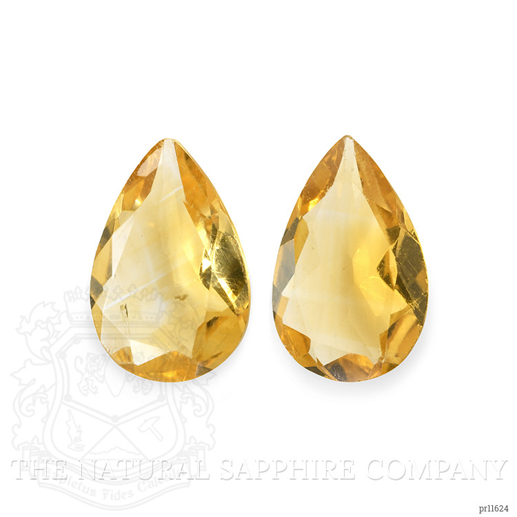 3.92 Ct.Tw. Yellow Citrine Pair from Brazil