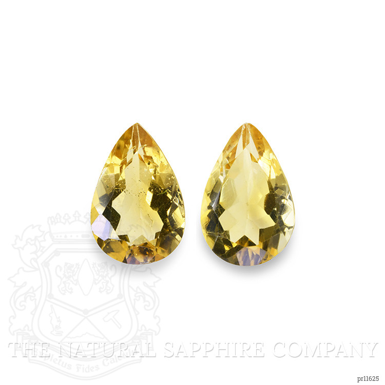 5.02 Ct.Tw. Yellow Citrine Pair from Brazil