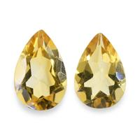 5.18 Ct.Tw.Total Carat Weight Citrine Pair from Brazil Image