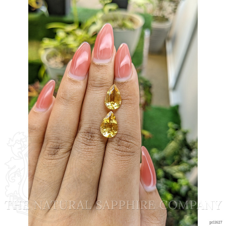 5.01 Ct.Tw. Citrine Pair from Brazil