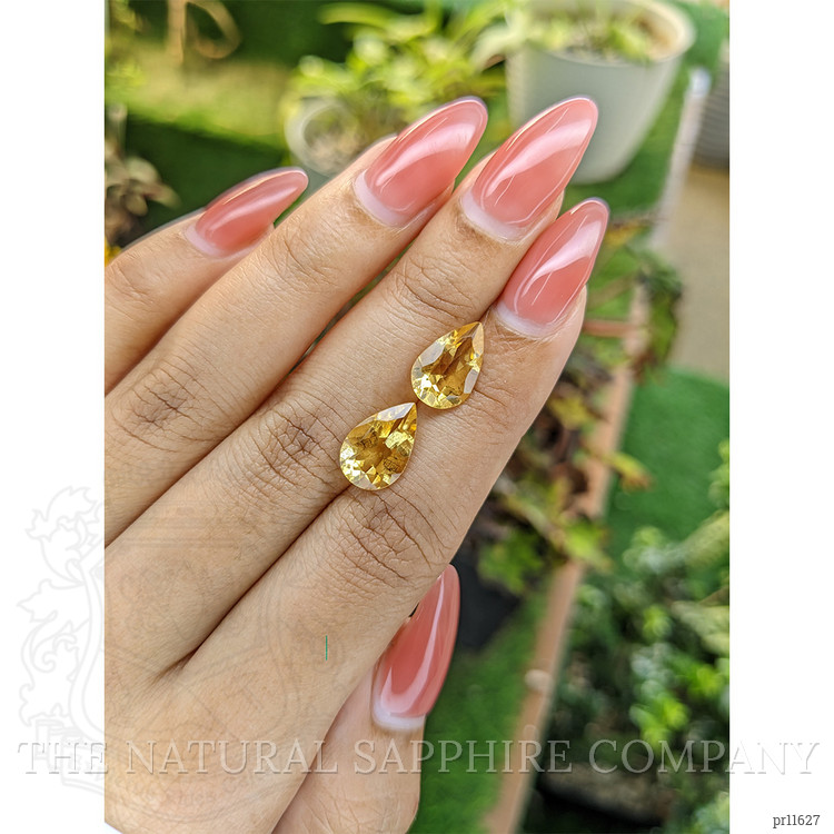 5.01 Ct.Tw. Citrine Pair from Brazil